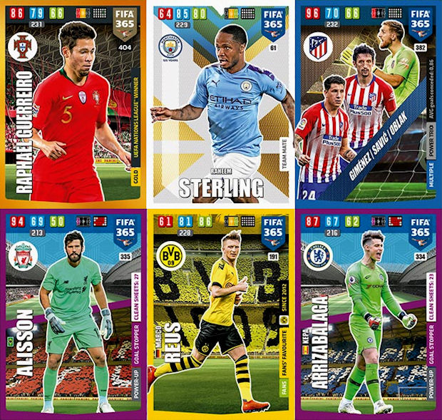 fifa 365 2020 trading card