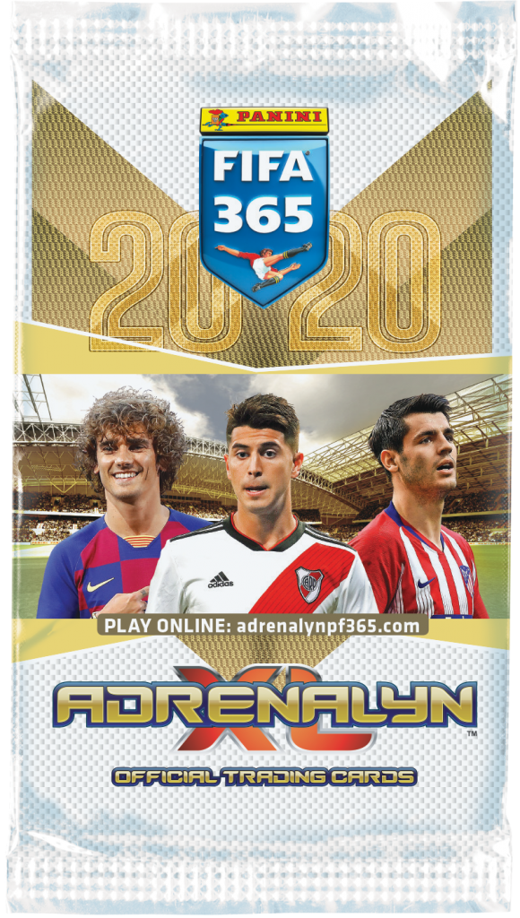 fifa 365 2020 trading card packet